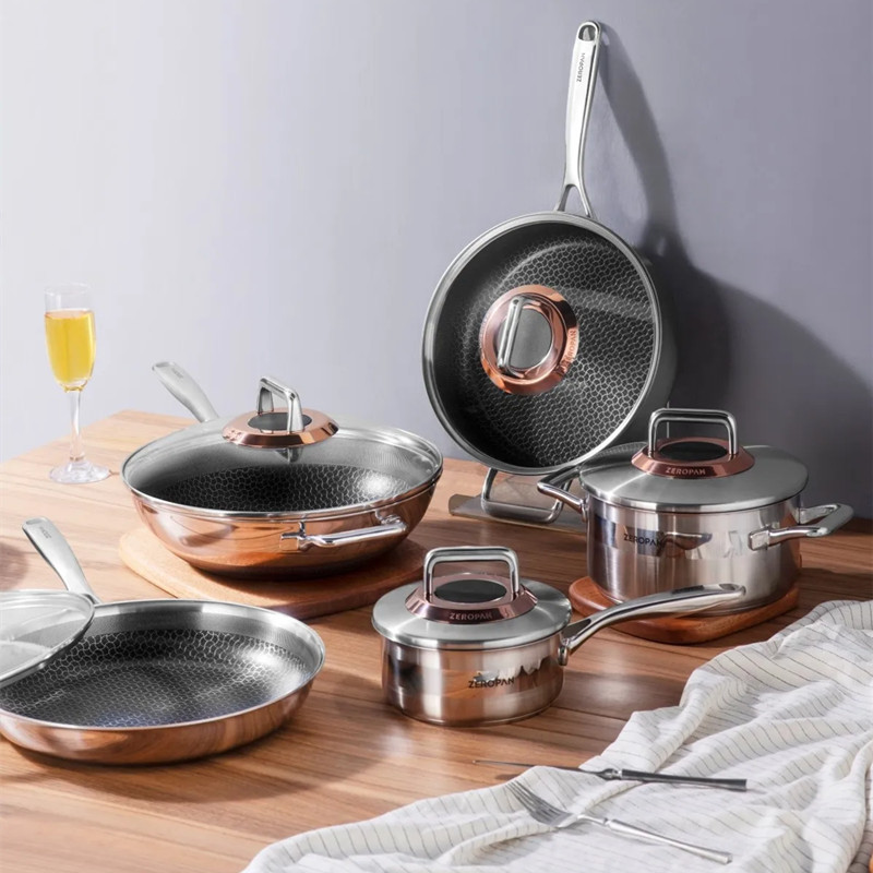 Flying saucer frying pan